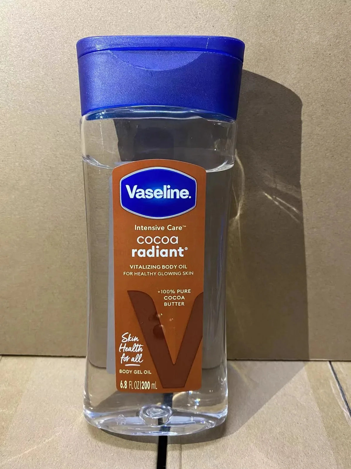 Long-lasting Moisturizing Vaseline Cocoa Body Oil 200ml - Image 6