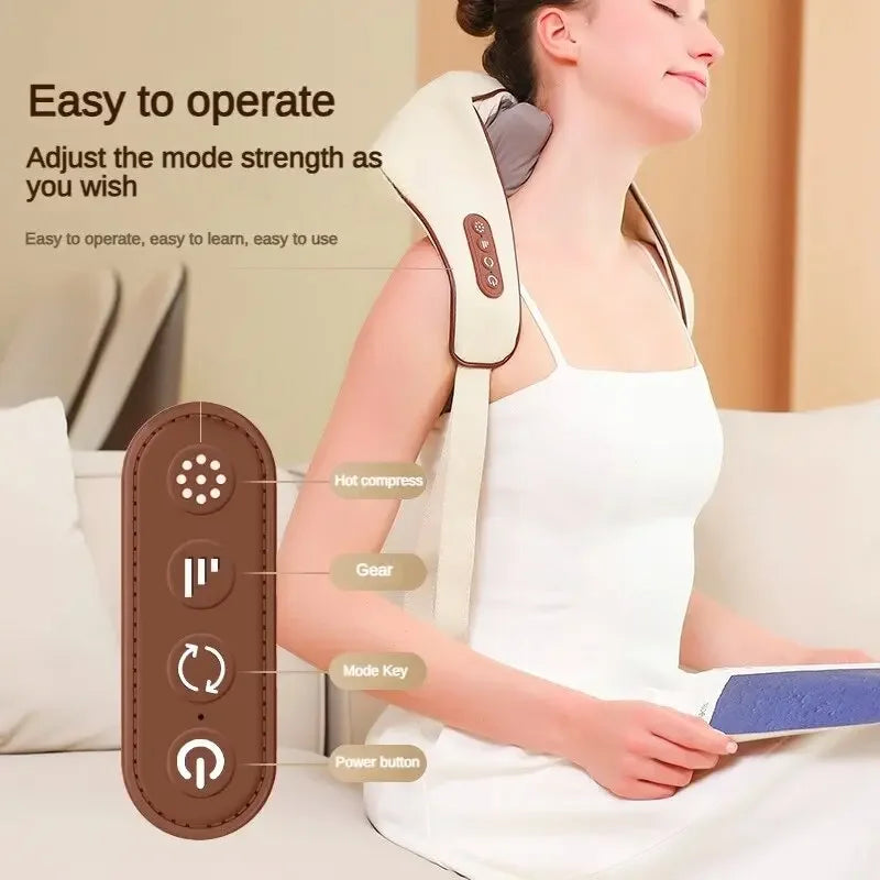 Multi-Functional U-Shaped Neck & Shoulder Massager - Image 9
