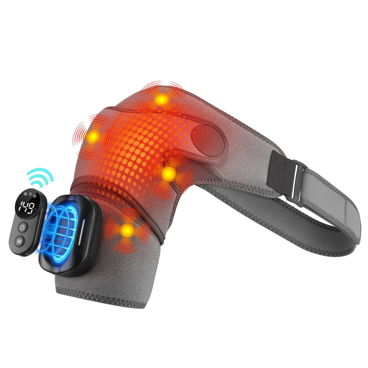 Heated Shoulder Massage Belt - Image 5