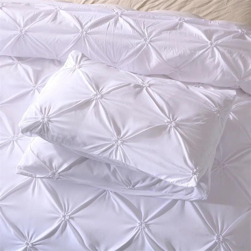 3-Piece Gray Queen Duvet Cover & Pillowcases - Image 7