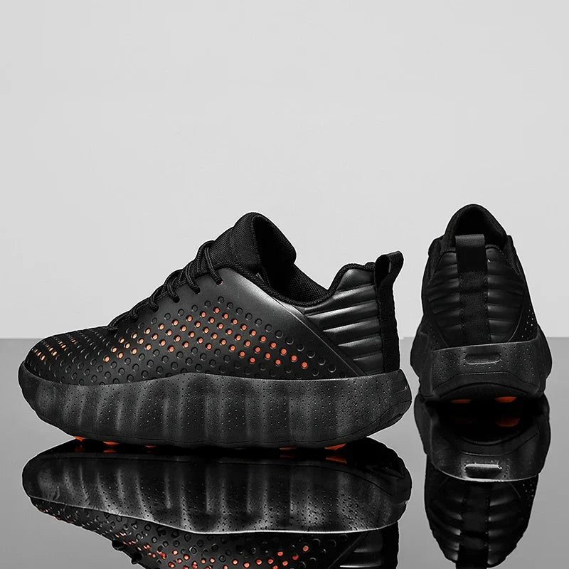Men’s Breathable Running Cushioned Sports Sneakers