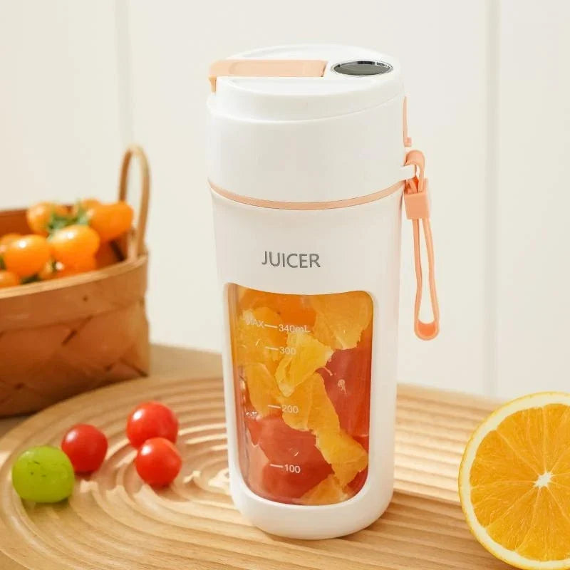 Portable Juicer Mini Electric Blender - orange