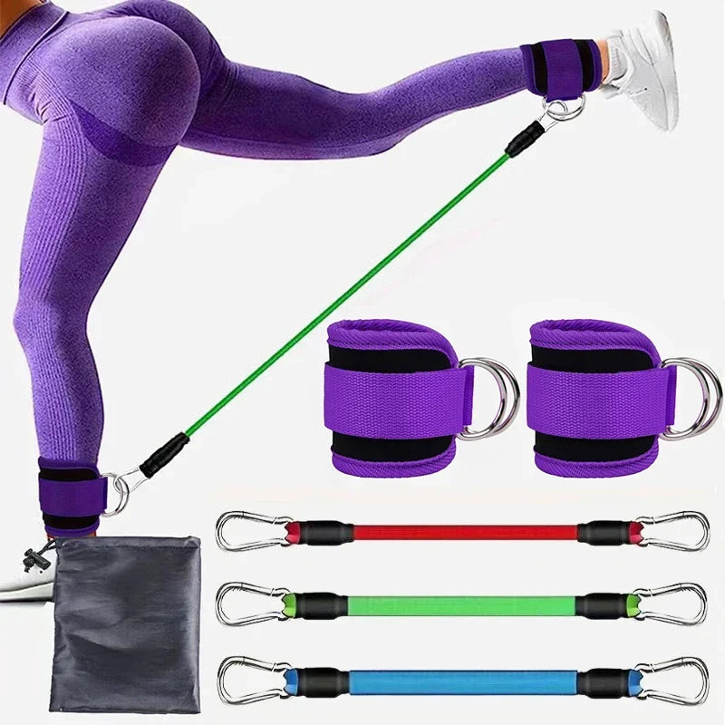 Resistance Band Set - Rope Purple Set