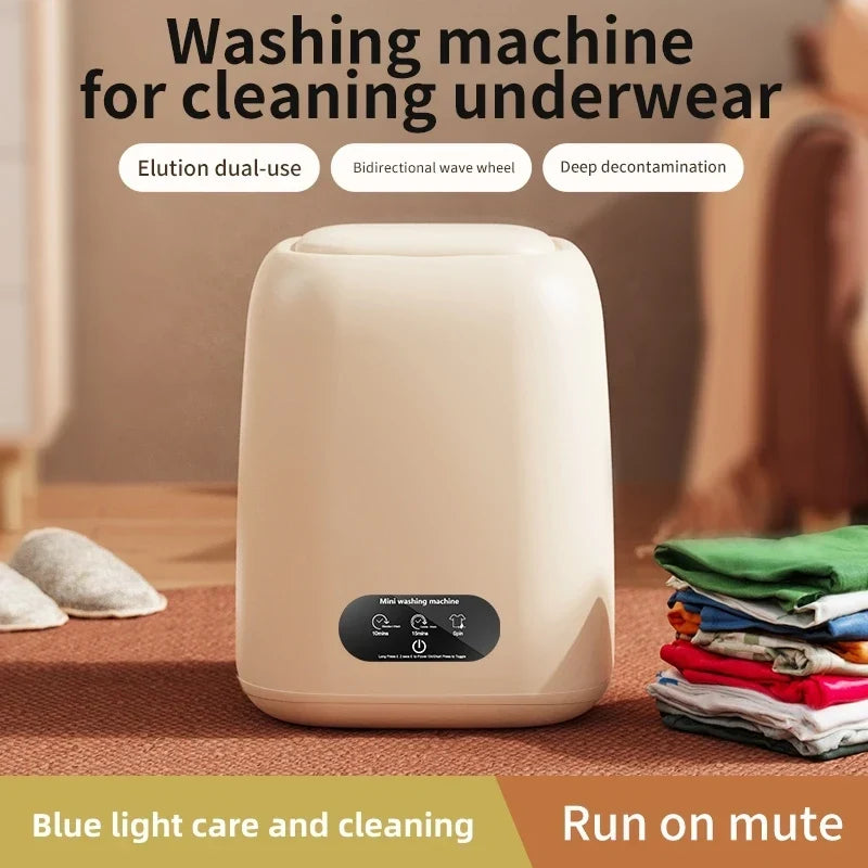 Small Washing Machine for Underwear Children's Clothes mini Washer fully automatic Portable Washing Machine - Image 4