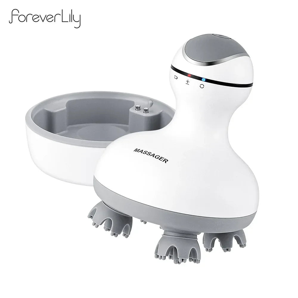 3D Waterproof Electric Head Massager - Image 11