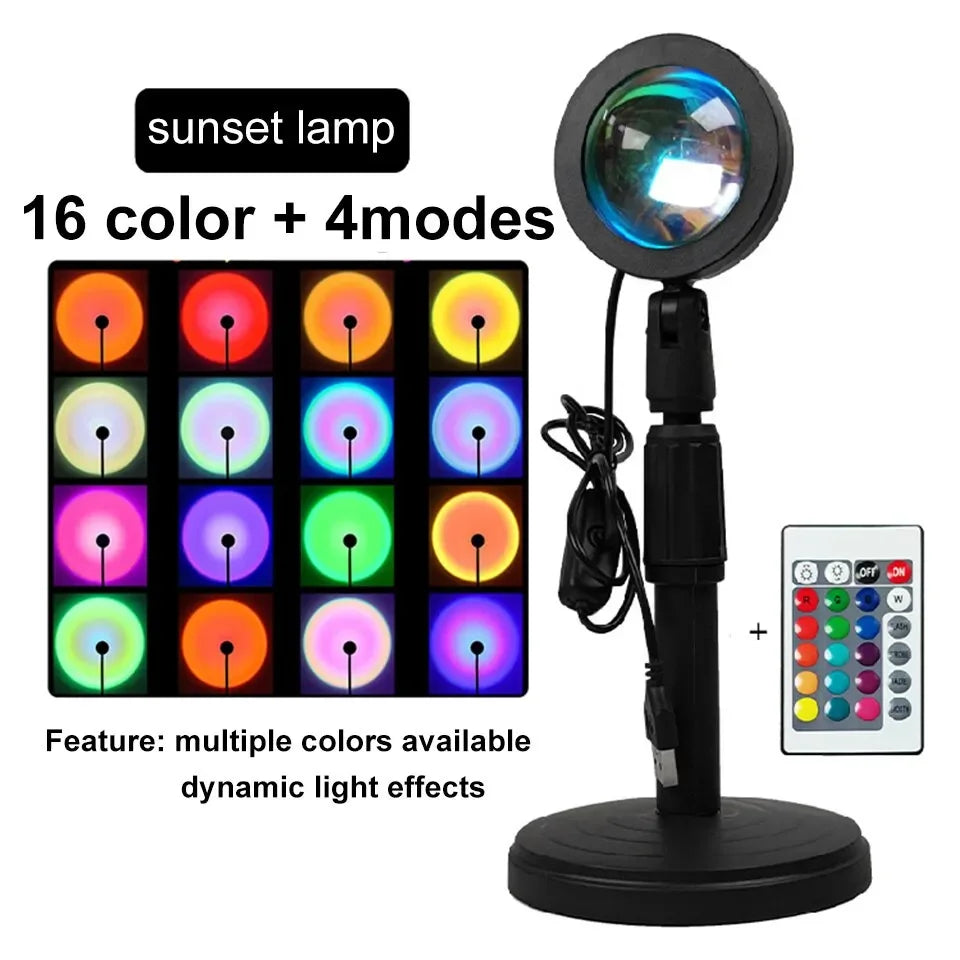 Sunset Projector Lamp - 16 Colors