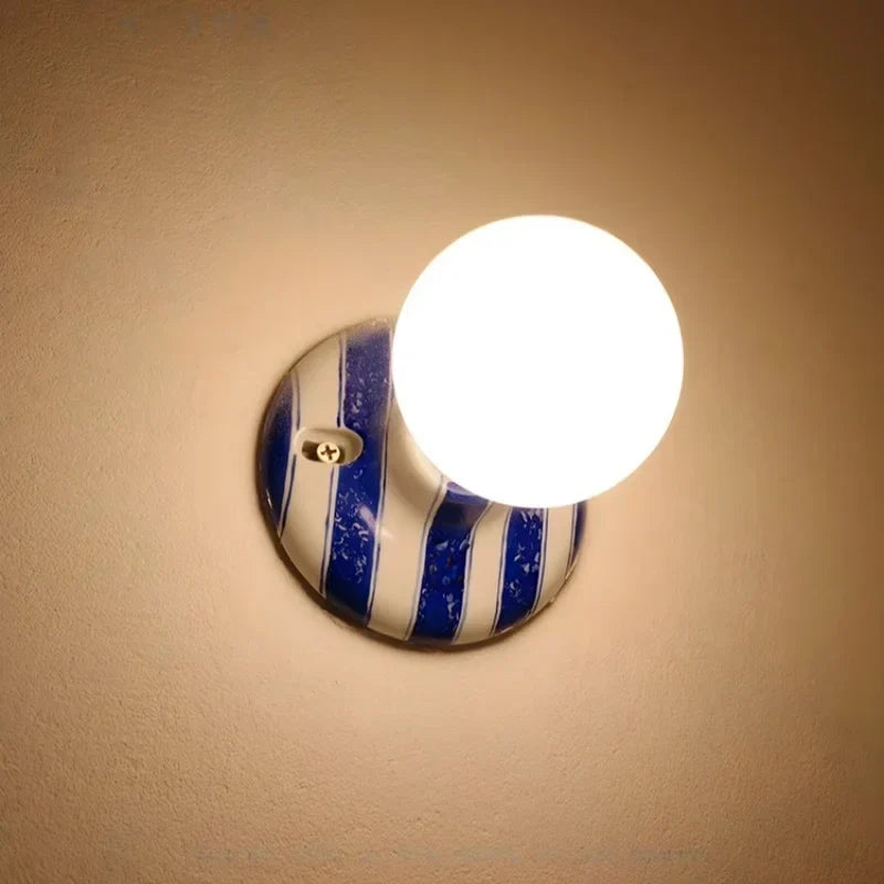 Contemporary Retro Ceramic Wall Light - Image 4