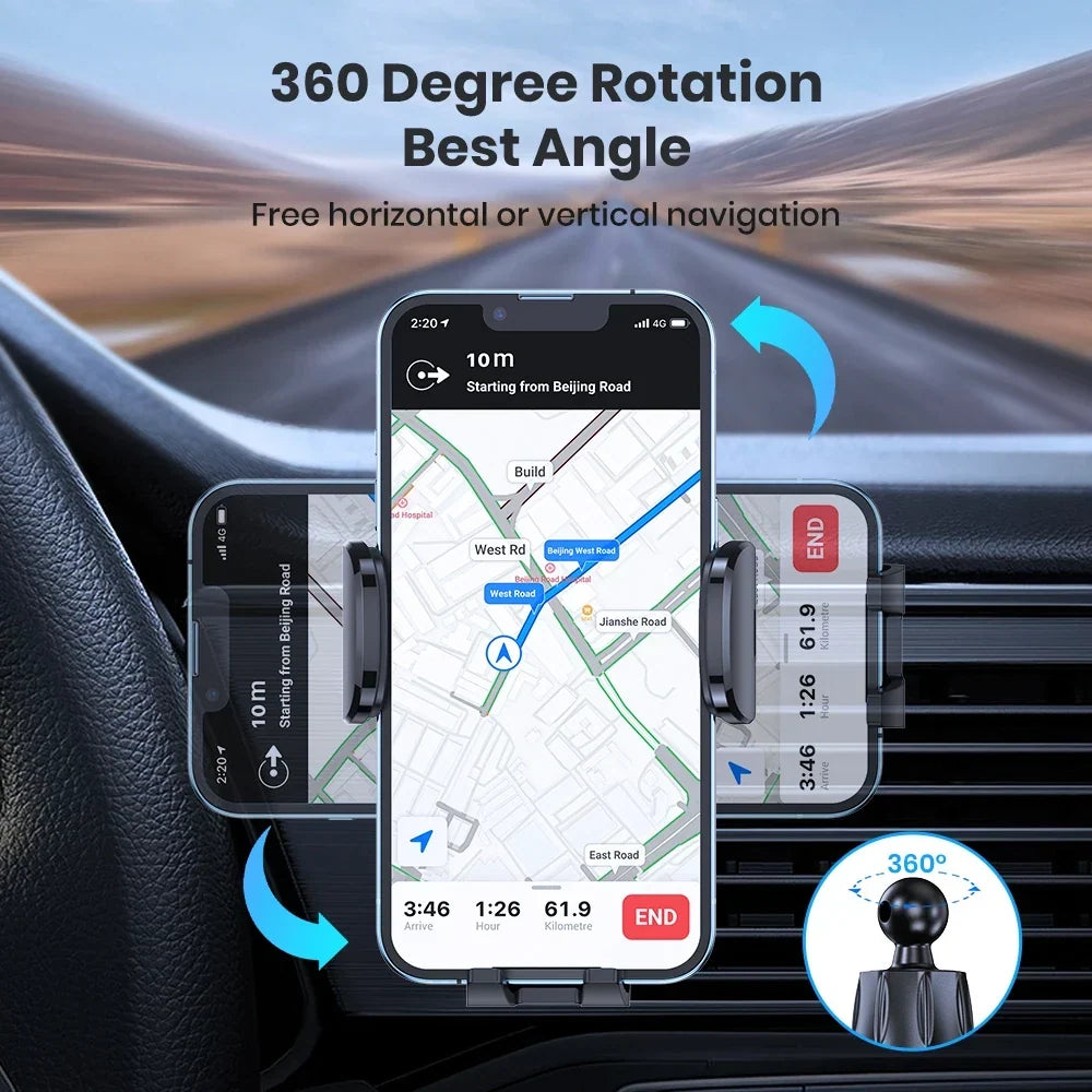 TOPK Universal Car Bracket Gravity Phone Holder - Image 5