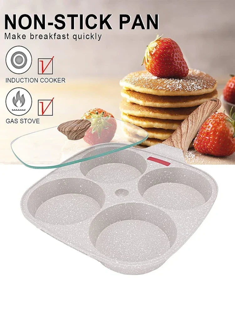 Four-Hole Egg Pancake Frying Pan - Image 8
