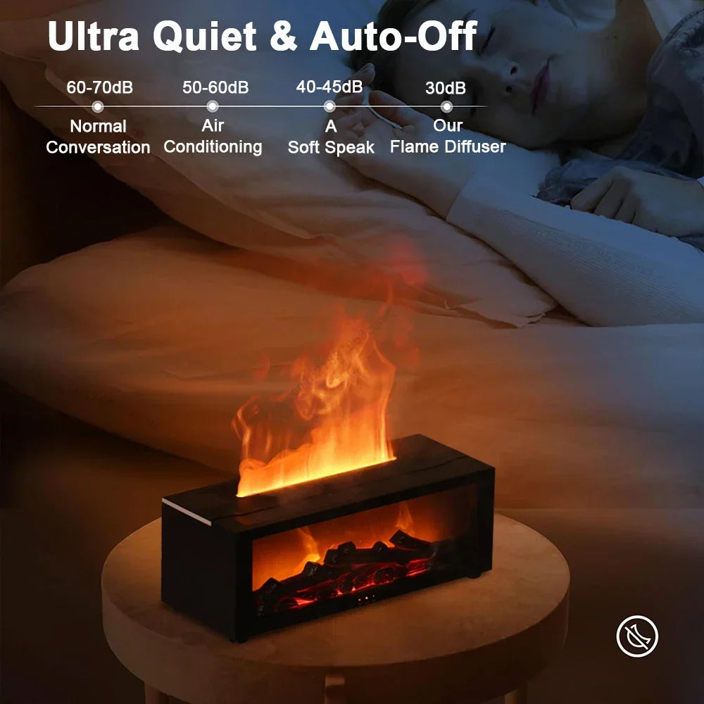 Flame Air Humidifier Essential Oil Diffuser - Image 4