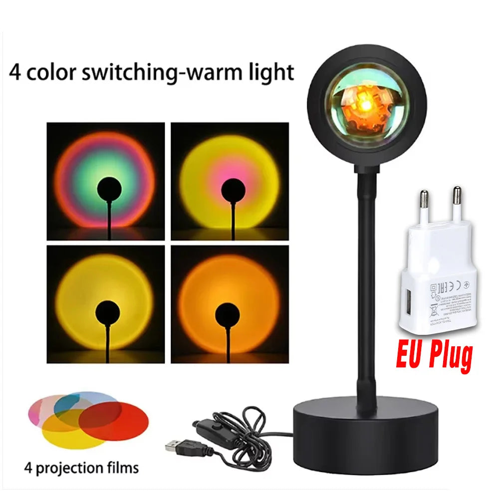 Sunset Projector Lamp - No Control-EU Plug