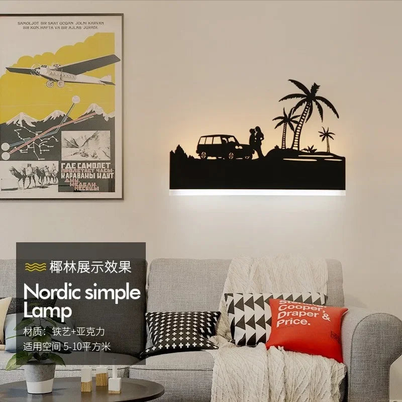 Sonce Black Wall Lamp - Image 4