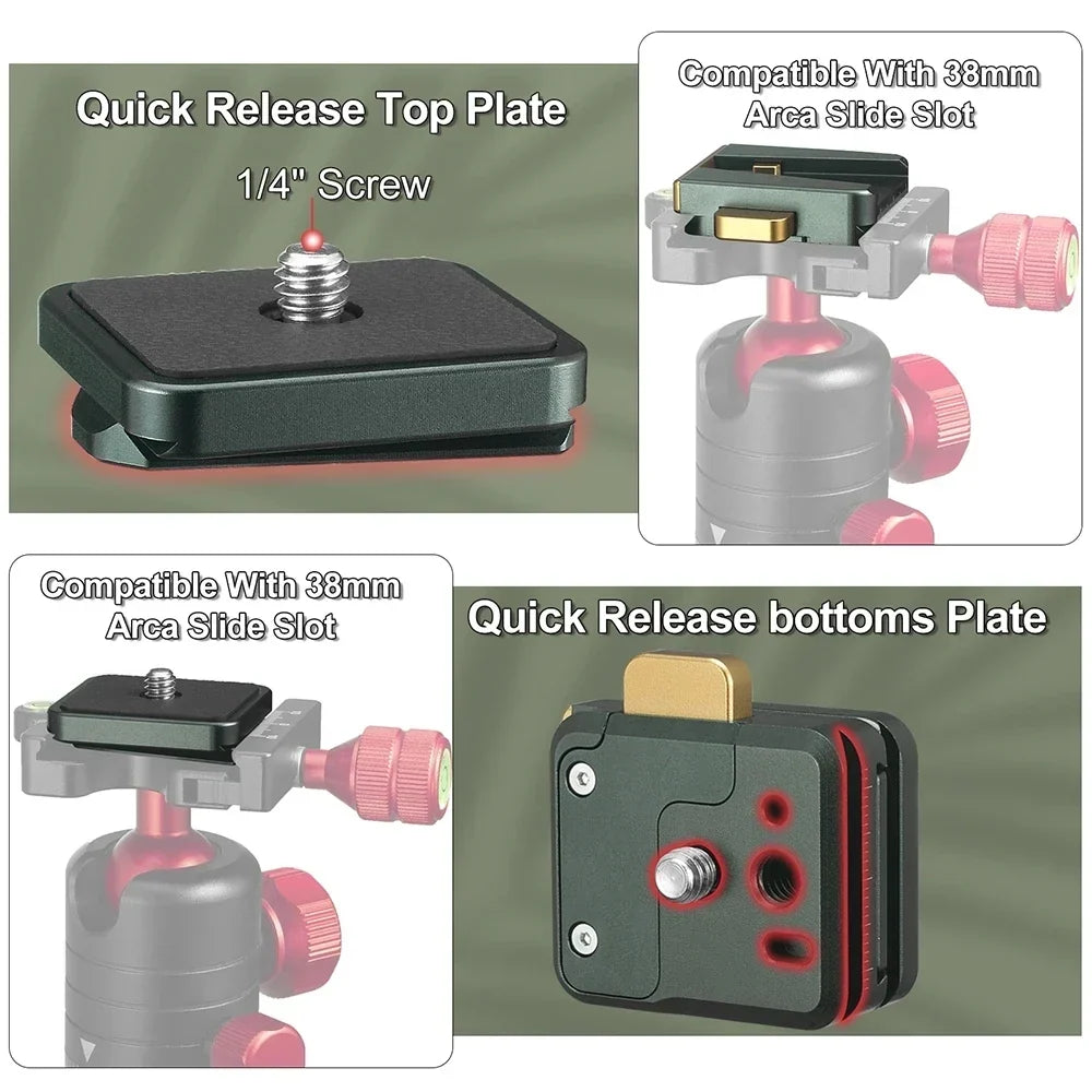 Camera Arca Swiss Quick Release Mount Lock - Image 4