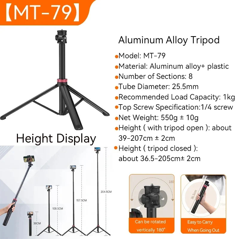 Ulanzi MT-79 2M Portable Universal Tripod - Image 11