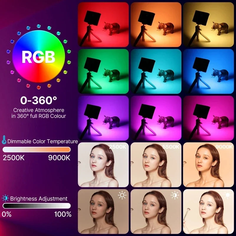 Ulanzi LT002 7" RGB Pocket Fill Light - Image 3