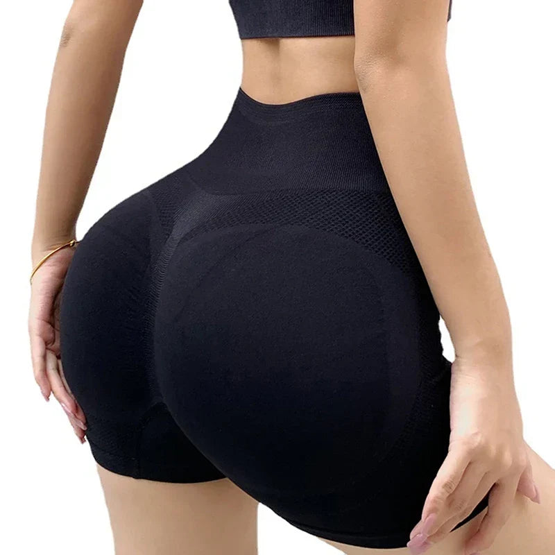 Women High Waist Gym Shorts - Image 13