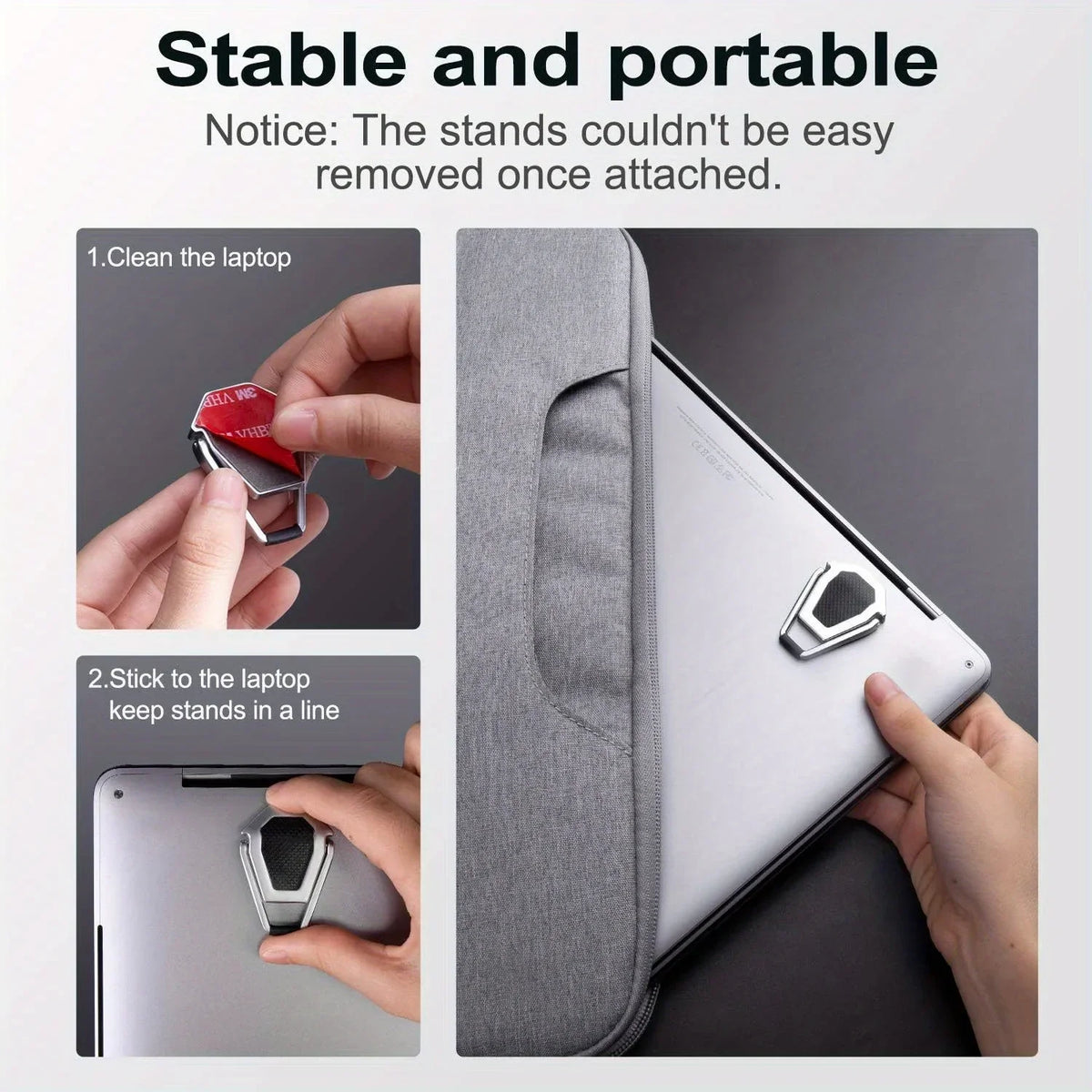 Portable Invisible Laptop Stand - Image 6