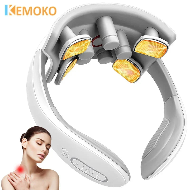 Heat Vibration Neck Massager