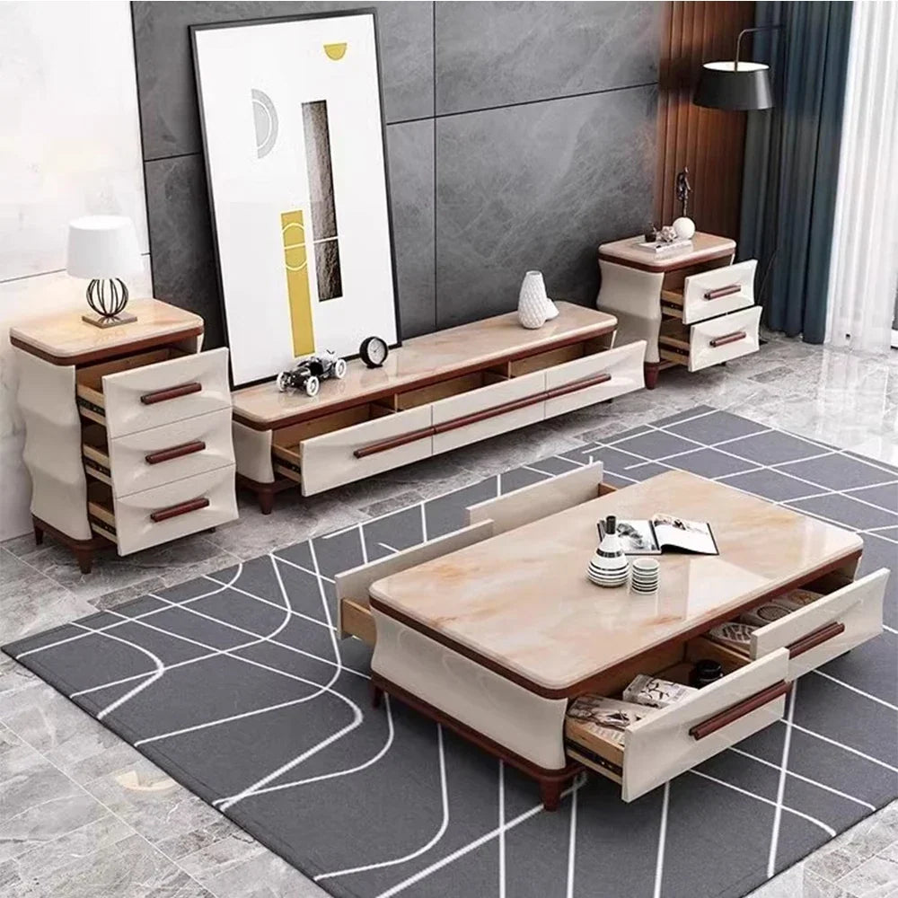 Linlamlim Modern Luxury Living Room Furniture Set