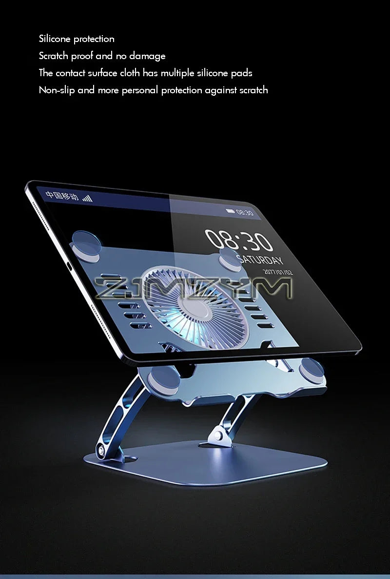 Aluminum Laptop Stand with Cooling Fan - Image 10