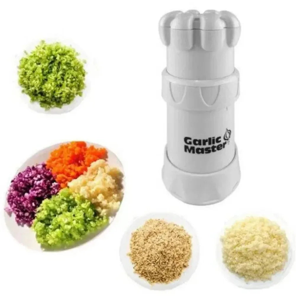 Multi-Functional Garlic Press & Slicer - Image 2