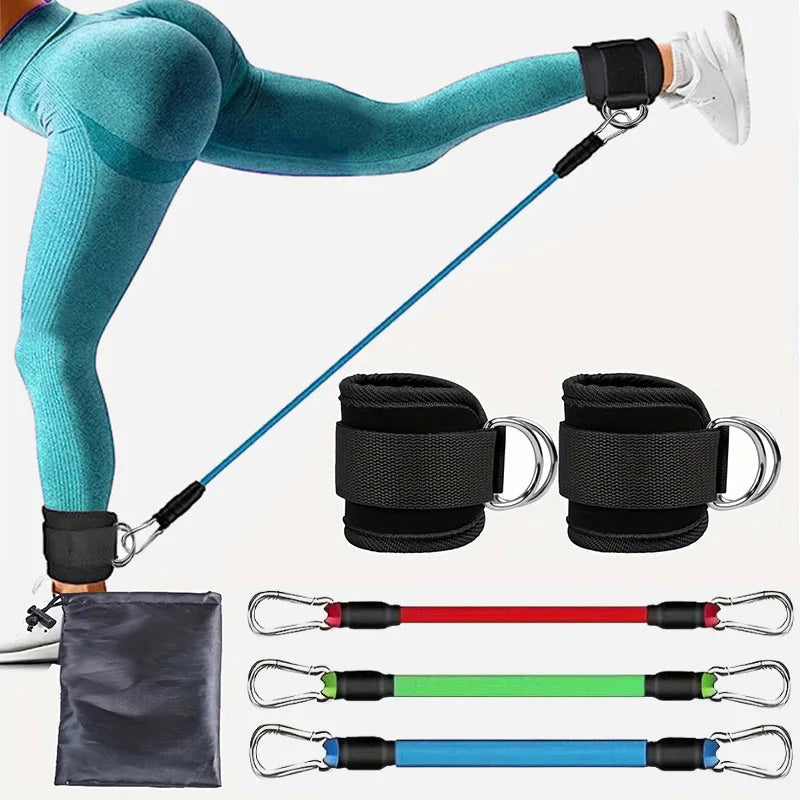 Resistance Band Set - Rope Black Set