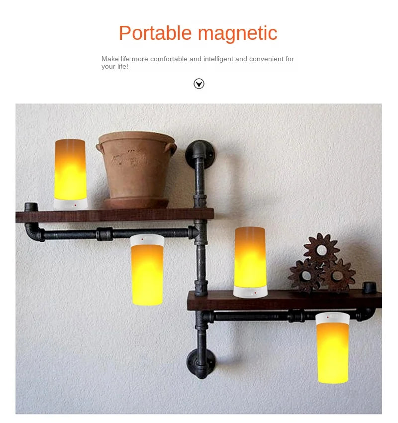 LED Flame Night Lamps - Image 6