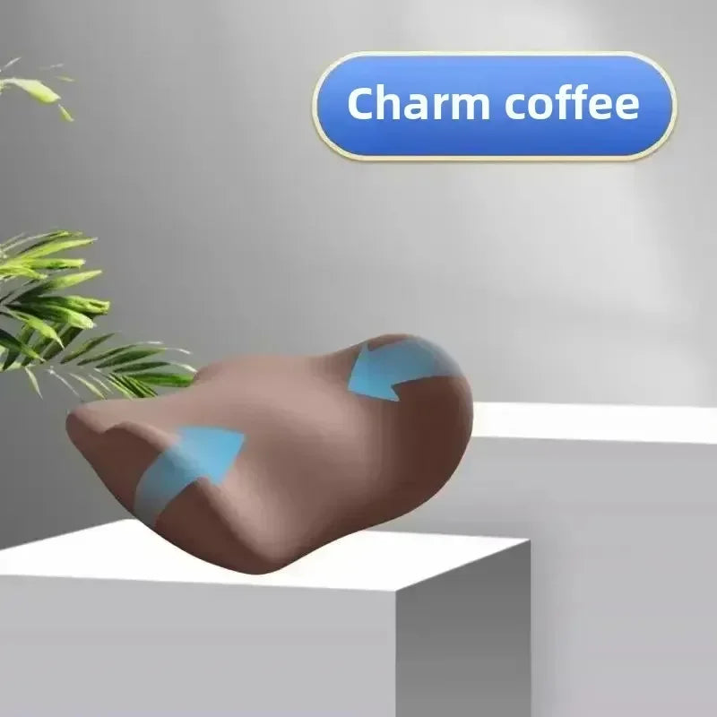 Special Ergonomic Lumbar Support Cushion - Coffee