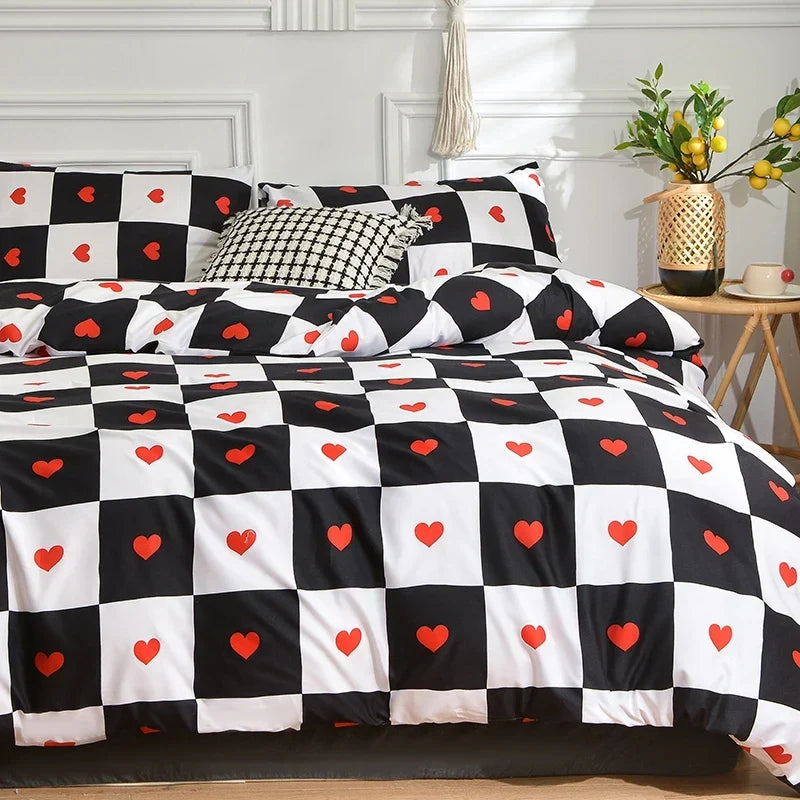Black Marble Duvet Cover Set - xinge