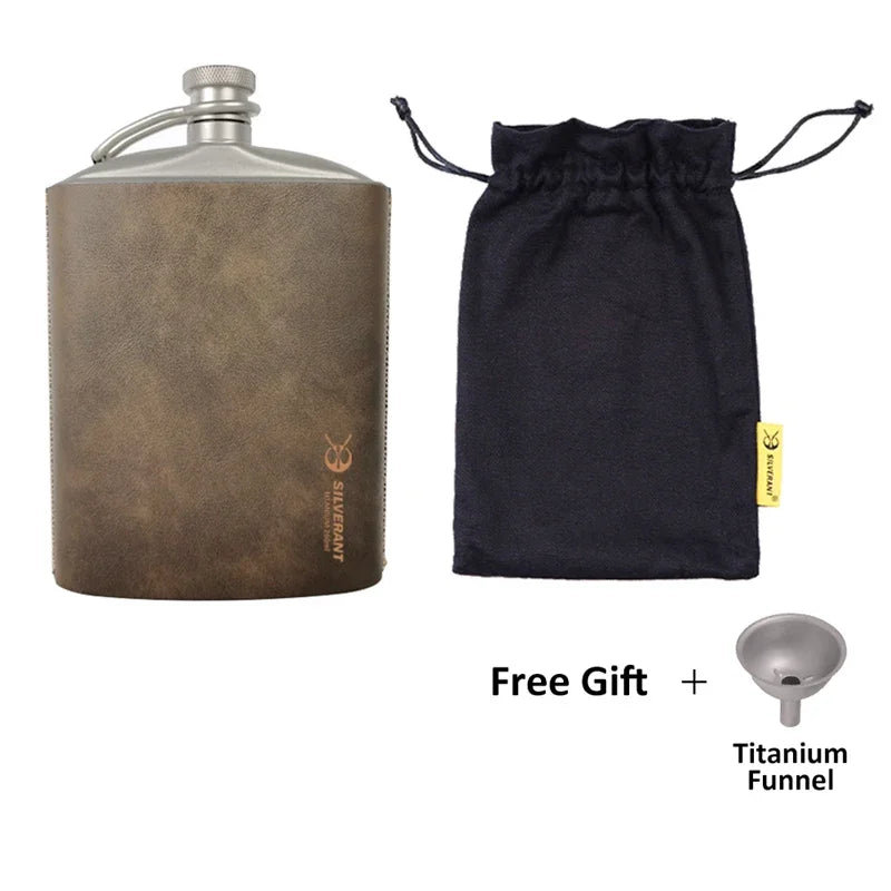 Pure Titanium Water, Wine & Coffee Bottle - Image 6