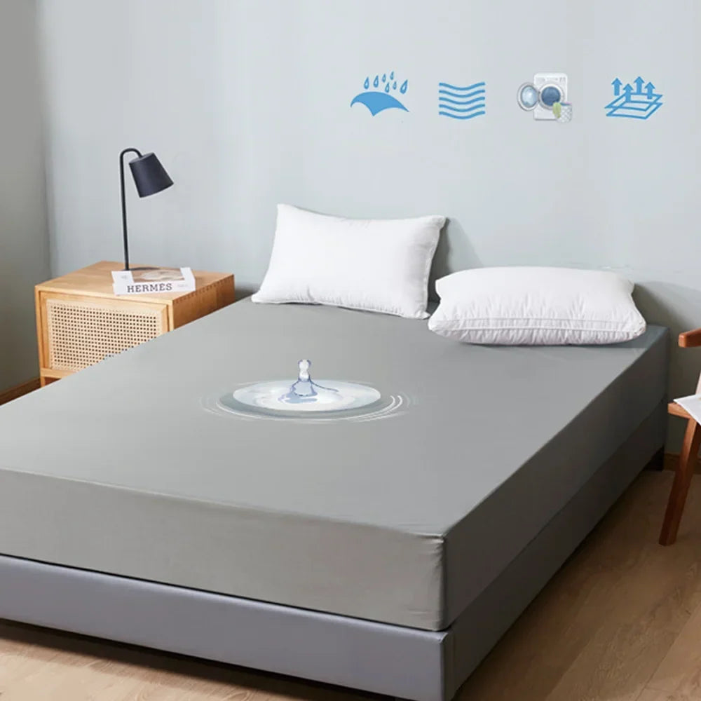 Waterproof Bed Fitted Sheet - Image 5