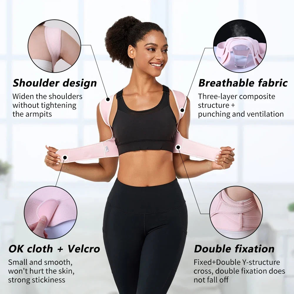 Posture Support Back Brace for Clavicle & Upper Back - Image 4