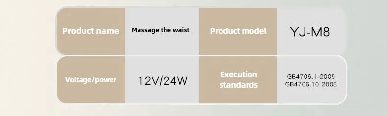Electric Heated Massage Cushion - Image 26