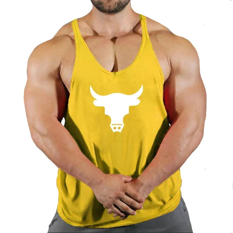 Men's Gym Sleeveless Workout Vest - Sports vests3