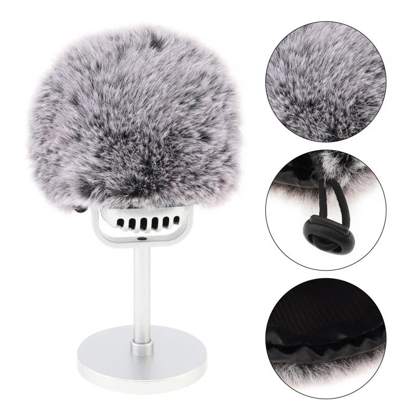 Mic Wind Cover Furry Windscreen Muff - Image 5
