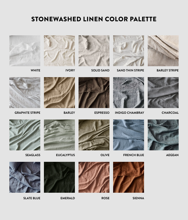 Stonewashed Linen Euro Shams - Image 72