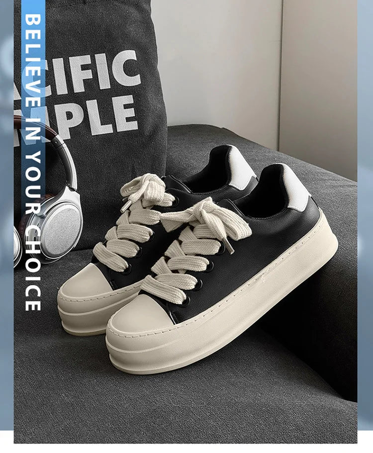 Breathable Luxury Running Trainers Men's Casual Sneakers - Image 5
