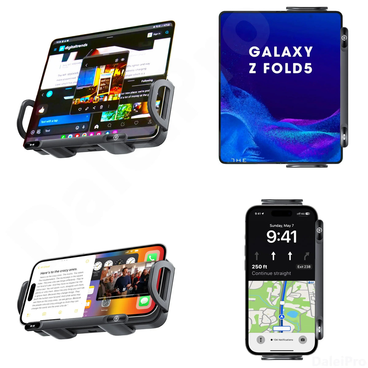 Foldable Wireless Car Phone Holder - Image 6