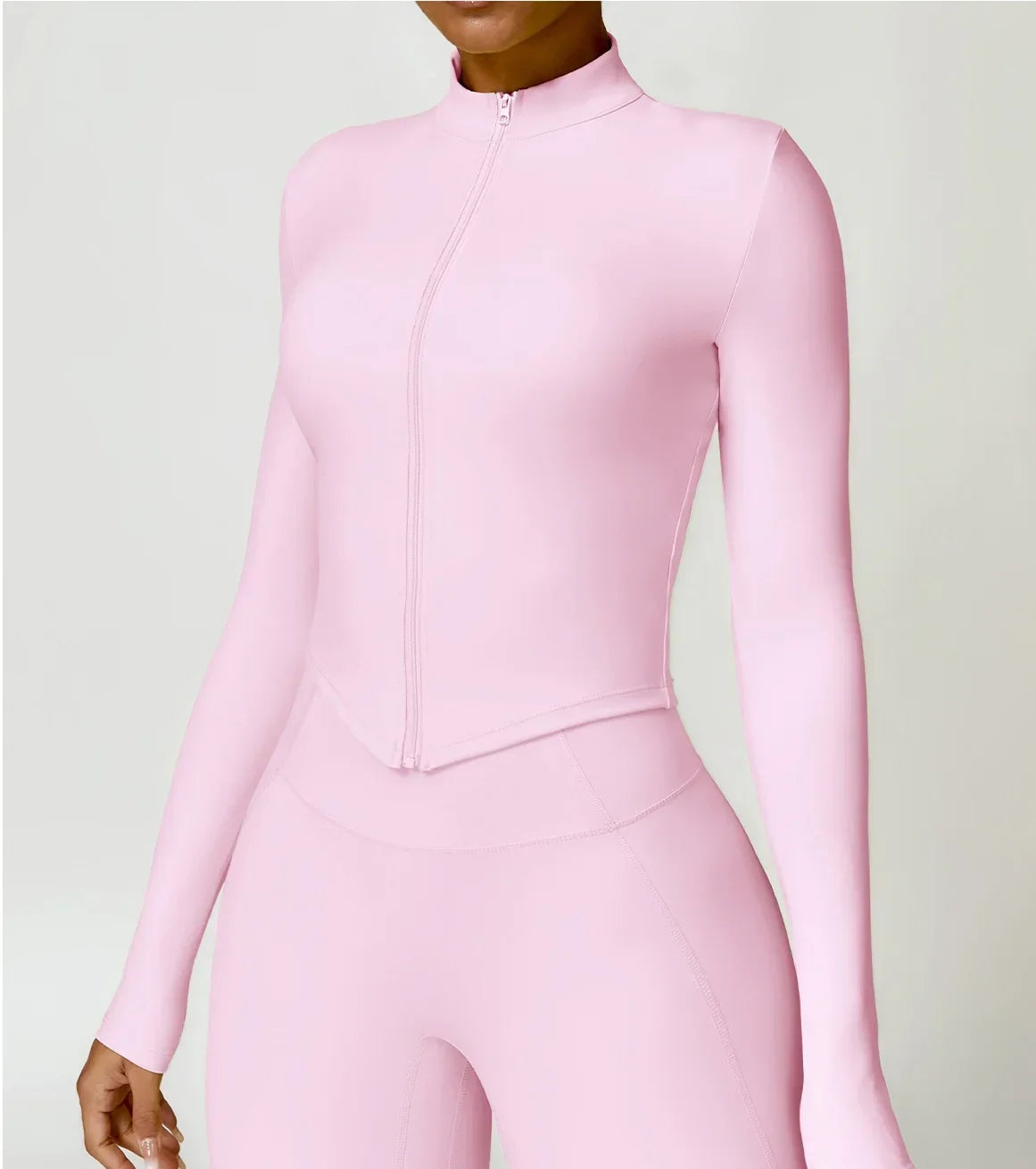 FAGADOER Candy Color 2-Piece Sporty Tracksuit - Image 9