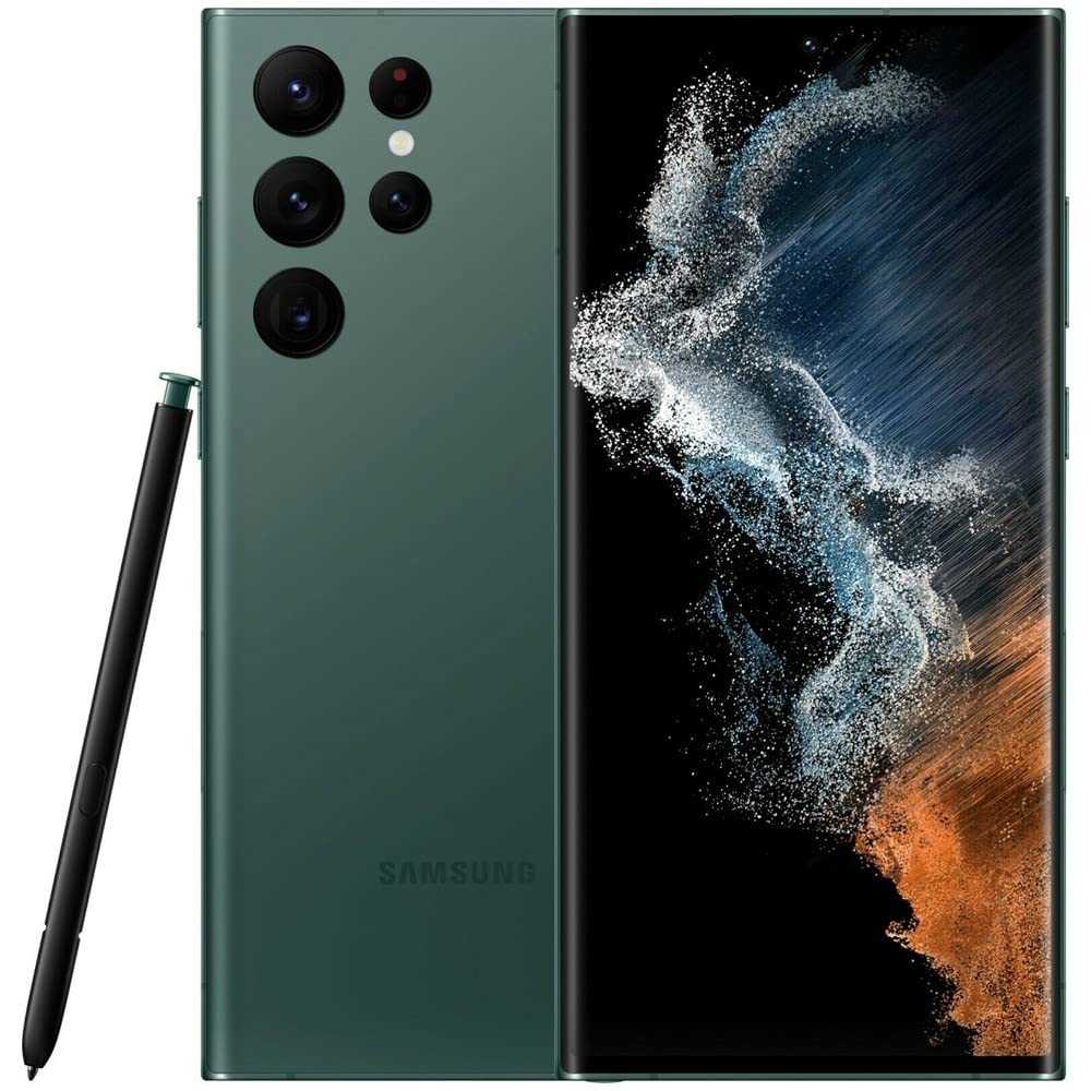 Unlocked Samsung S22 Ultra 5G - 512GB - Green - - SM-S908UZGFXAA