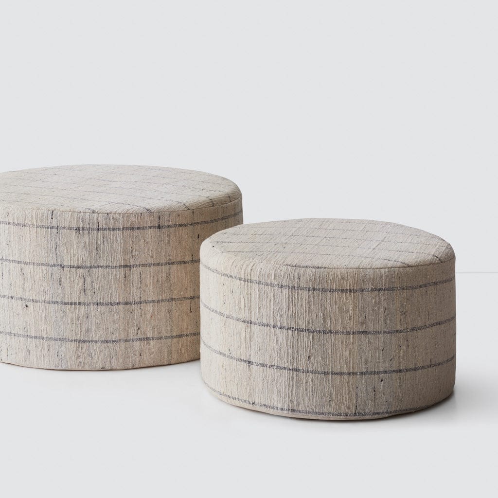 Sanjay Ottoman - Medium & Large - Stripe / Set - 1 ea.