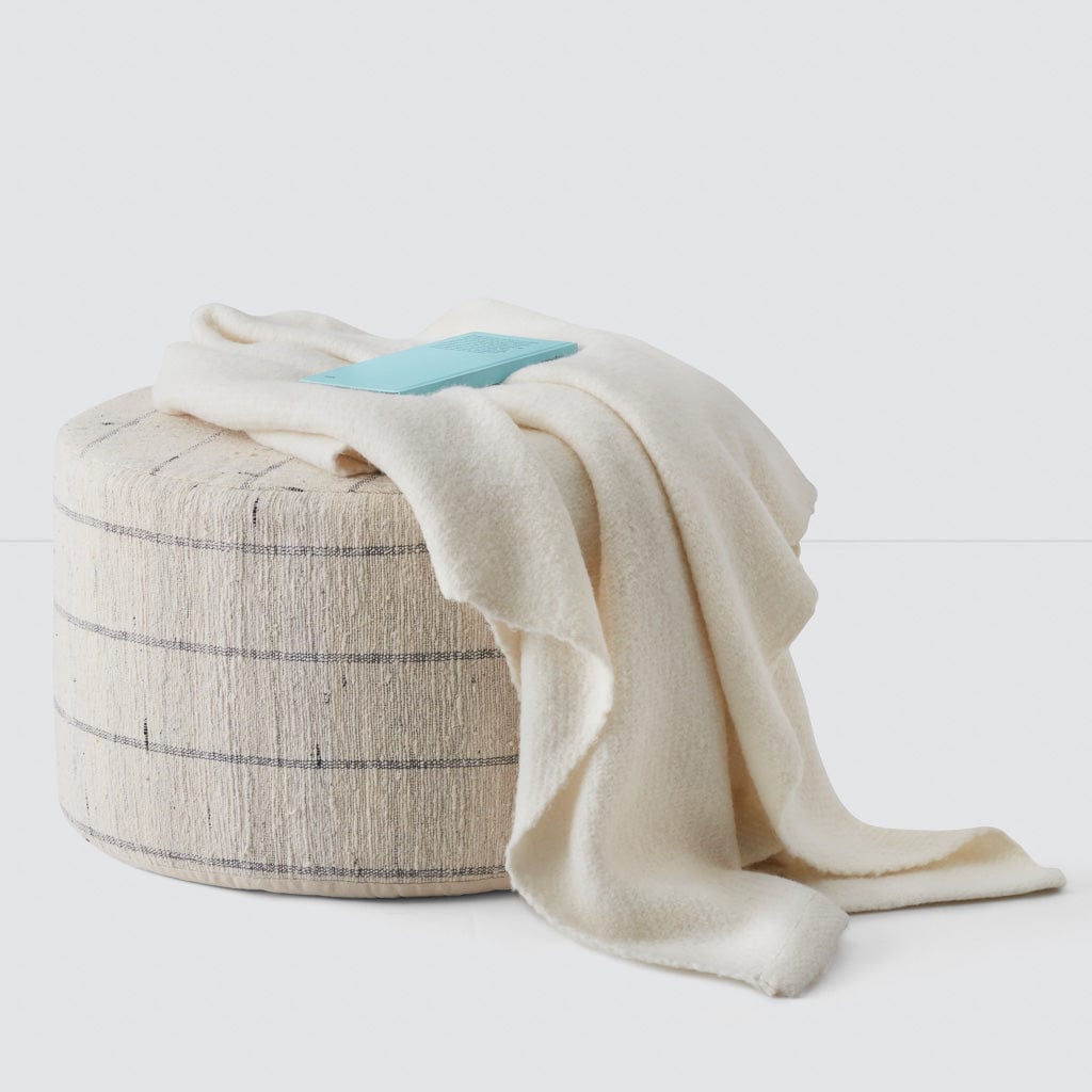 Sanjay Ottoman - Medium & Large - Stripe / Medium