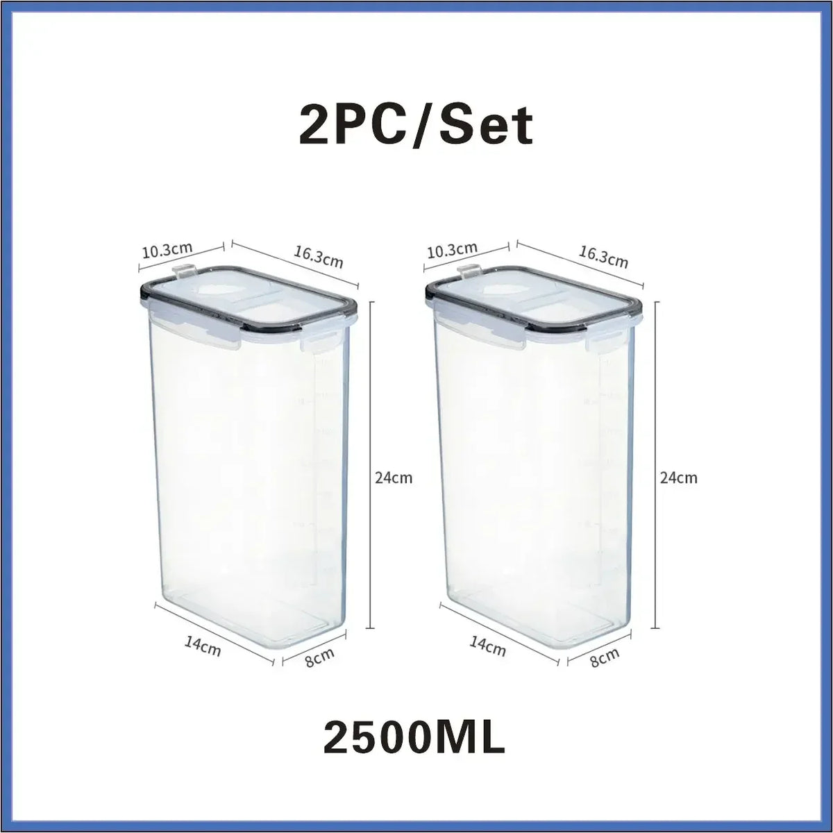 Stackable Food Storage Containers with Lids - Image 10
