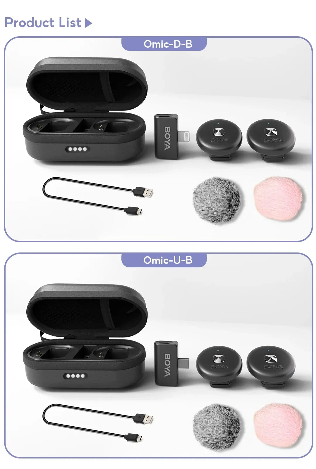 BOYA Omic D/U Wireless Lavalier Microphone - Image 14