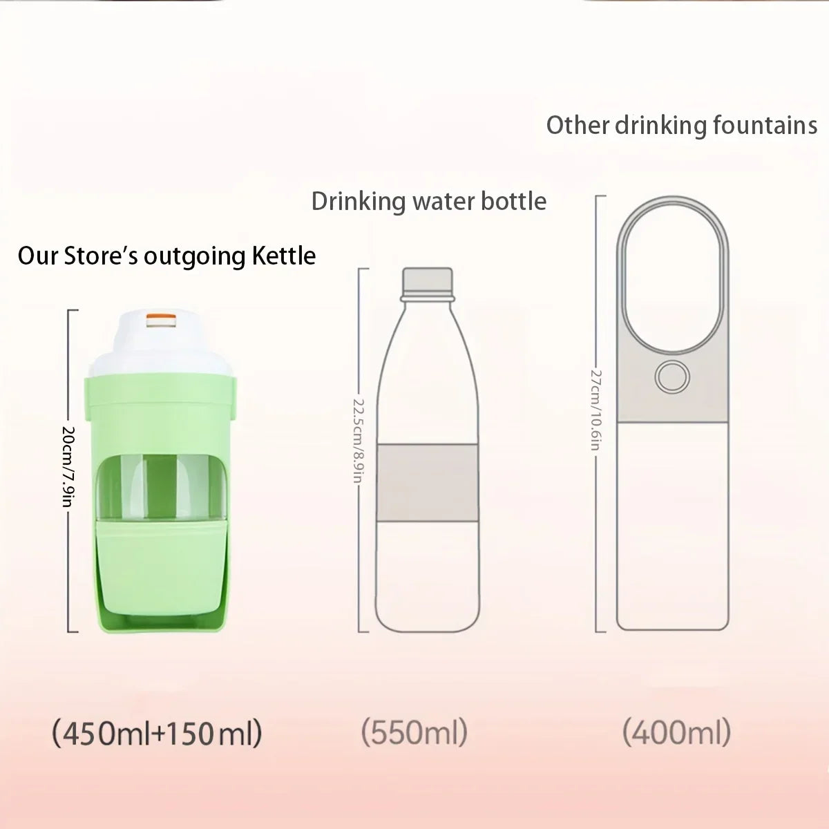 Portable Dog Water Bottle - Image 2