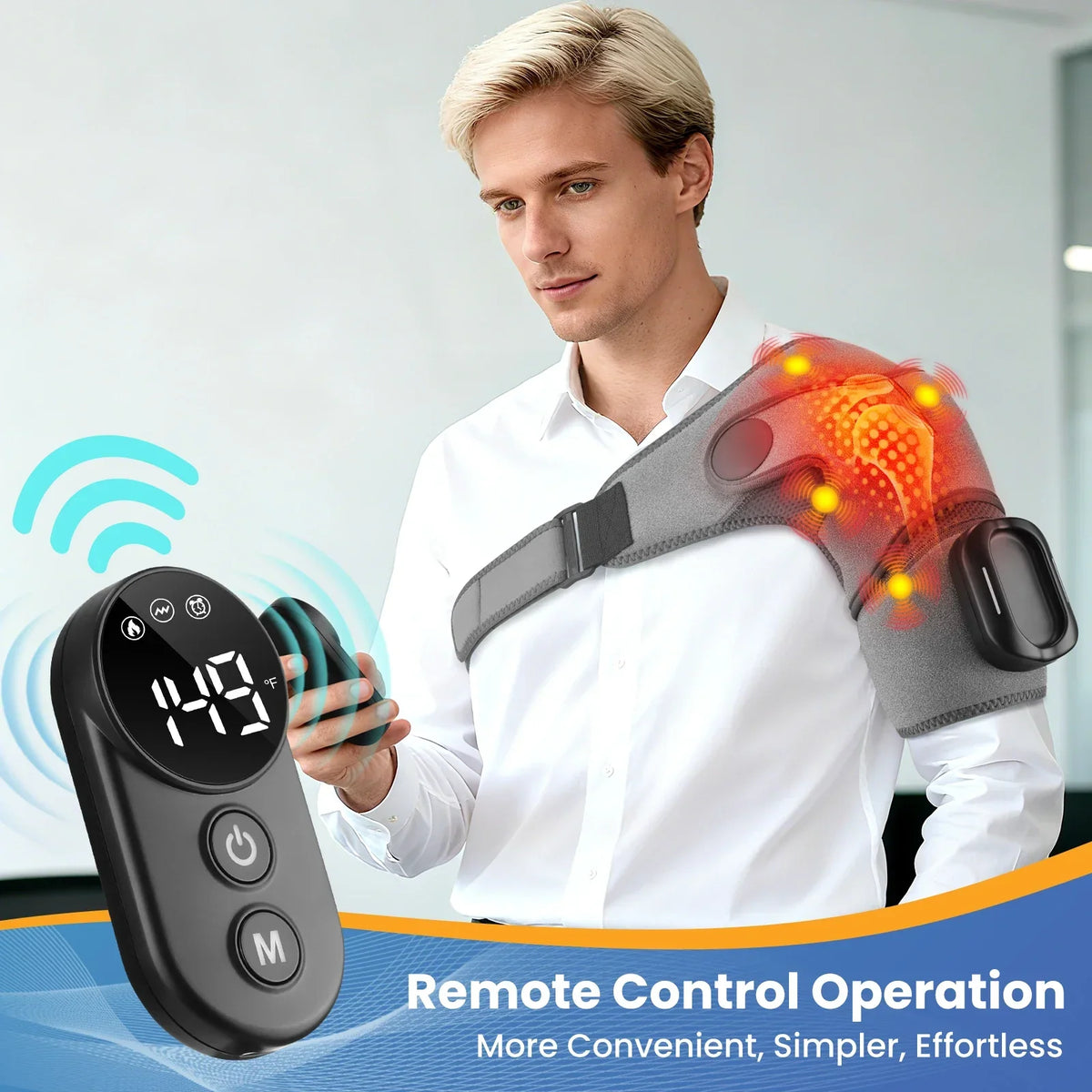 Heated Shoulder Massage Belt - Image 2
