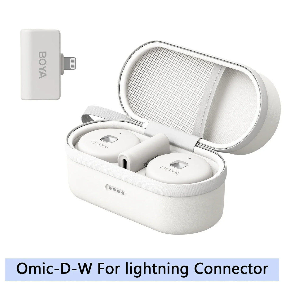 BOYA Omic D/U Wireless Lavalier Microphone - Omic-D-W