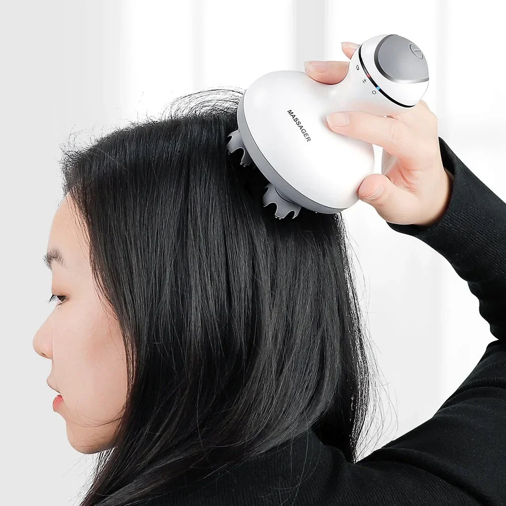 3D Waterproof Electric Head Massager - Image 22