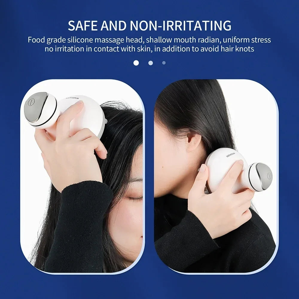 3D Waterproof Electric Head Massager - Image 17