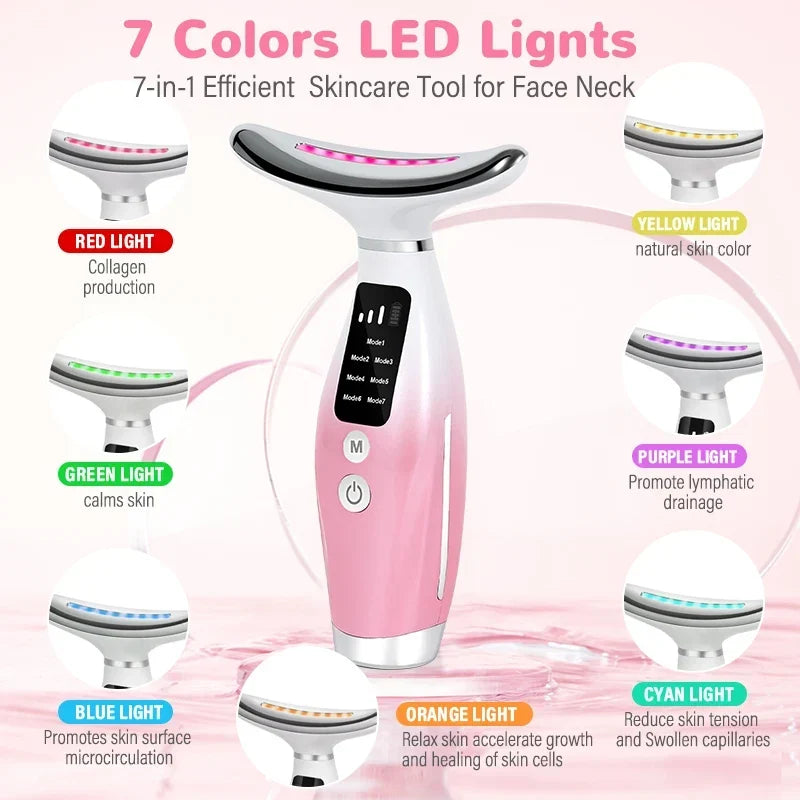 New EMS Micro-current Neck Face Beauty Device - Image 6